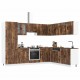 Sonata H Комплект кухненски шкафове от 14 части Porto, инженерно дърво