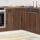 Sonata H Кухненски ъглов шкаф, Kalmar, кафяв дъб, инженерно дърво