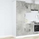 Sonata H Кухненски шкаф, Kalmar, бетонно сив, инженерно дърво