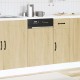Sonata H Панел за съдомиялна машина, Kalmar, дъб сонома, инженерно дърво