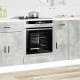 Sonata Dulap pentru cuptor „Porto” Lemn prelucrat gri beton