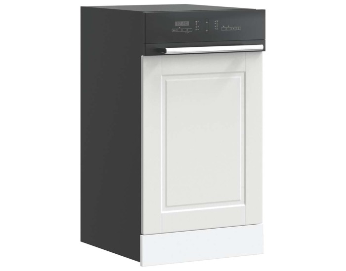 Sonata Panou pentru mașină de spălat vase Porto alb 45x1,5x57 cm lemn prelucrat