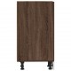 Sonata H Долен шкаф Рига кафяв дъб 30x44,5x81,5 см, инженерно дърво
