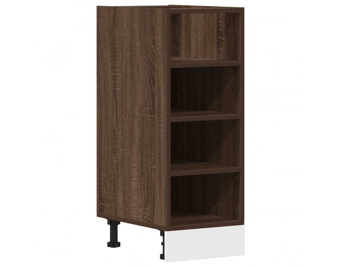 Sonata H Долен шкаф Рига кафяв дъб 30x44,5x81,5 см, инженерно дърво