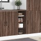 Sonata H Долен шкаф Рига кафяв дъб 30x44,5x81,5 см, инженерно дърво