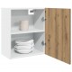 Sonata H Висящ шкаф Lyon, дъб Artisan, 50x31x60 см, инженерно дърво