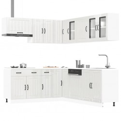 Sonata H Комплект кухненски шкафове от 11 части Lucca, инженерно дърво - Bucătării modulare