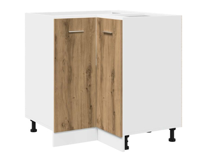 Sonata Set dulapuri bucătărie Lyon 11 piese Artisan Stejar lemn prelucrat