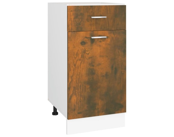 Sonata Dulap inferior cu sertar “Lyon”, stejar fumuriu, 40x46x81,5 cm