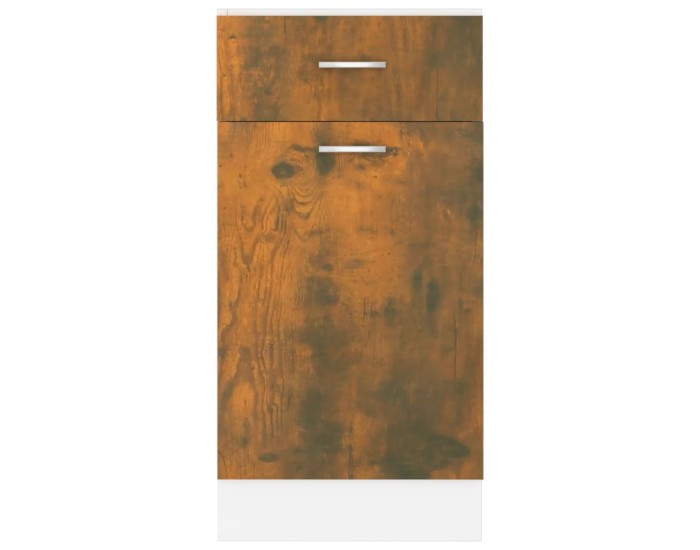 Sonata Dulap inferior cu sertar “Lyon”, stejar fumuriu, 40x46x81,5 cm