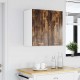 Sonata H Висящ шкаф Lyon, опушен дъб, 60x31x60 см, инженерно дърво