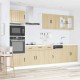 Sonata H Комплект кухненски шкафове, 7 части, Lucca, дъб сонома, инженерно дърво