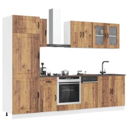 Sonata H Комплект кухненски шкафове от 8 части Kalmar, инженерно дърво - Bucătării modulare