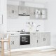 Sonata H Комплект кухненски шкафове от 8 части Lucca, бетонно сив, инженерно дърво