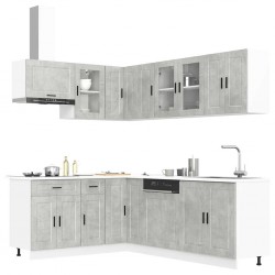 Sonata H Комплект кухненски шкафове от 11 части Porto, инженерно дърво - Bucătării modulare