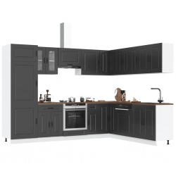 Sonata H Комплект кухненски шкафове от 14 части Kalmar, инженерно дърво - Bucătării modulare