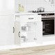 Sonata H Кухненски шкаф, Kalmar, бял гланц, инженерно дърво