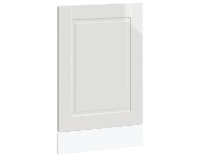 Sonata Panou pentru mașina de spălat vase alb lucios 45x1,5x57 cm lemn prelucrat