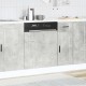Sonata Panou pentru mașină de spălat vase beton gri 60x1,5x57 cm lemn prelucrat