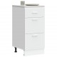 Sonata Dulap inferior “Lyon” alb 40x46x81,5 cm lemn prelucrat