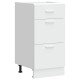 Sonata Dulap inferior “Lyon” alb 40x46x81,5 cm lemn prelucrat