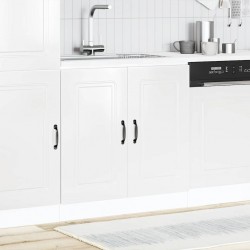Sonata H Шкаф за мивка, Kalmar, бял гланц, 80x46x81,5см, инженерно дърво - Module Sonata