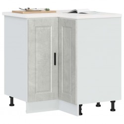 Sonata H Кухненски ъглов шкаф Porto, бетонно сив, инженерно дърво - Module Sonata