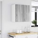 Sonata Dulap suspendat “Lyon”, gri sonoma, 60x31x60 cm, lemn prelucrat