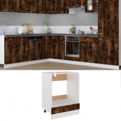 Sonata H Шкаф за фурна Рига, опушен дъб, 60x46x81,5 см, инженерно дърво - Module Sonata