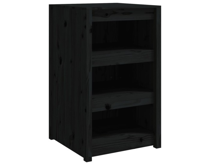 Sonata Dulap bucătărie de exterior MEPPEL negru, 55x55x92 cm, lemn masiv pin