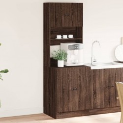 Sonata H Кухненски шкаф, кафяв дъб, 60x50x180 см, инженерно дърво - Module Sonata