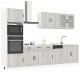 Sonata H Комплект кухненски шкафове от 7 части Kalmar, инженерно дърво
