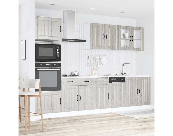 Sonata H Комплект кухненски шкафове от 7 части Kalmar, инженерно дърво
