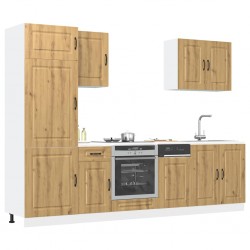 Sonata H Комплект кухненски шкафове от 7 части Kalmar, инженерно дърво - Bucătării modulare