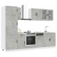 Sonata H Комплект кухненски шкафове от 8 части Kalmar, инженерно дърво