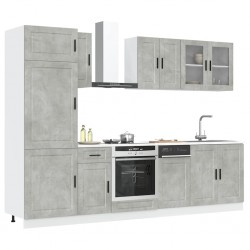 Sonata H Комплект кухненски шкафове от 8 части Kalmar, инженерно дърво - Bucătării modulare