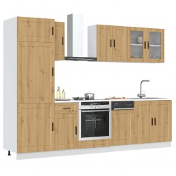 Sonata H Комплект кухненски шкафове от 8 части Kalmar, инженерно дърво - Bucătării modulare