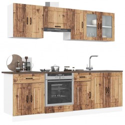Sonata H Комплект кухненски шкафове от 8 части Kalmar, инженерно дърво - Bucătării modulare