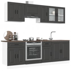 Sonata H Комплект кухненски шкафове от 8 части Kalmar, инженерно дърво - Bucătării modulare