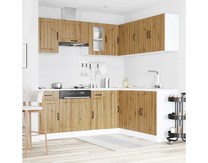 Sonata H Комплект кухненски шкафове от 11 части Kalmar, инженерно дърво
