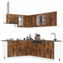 Sonata H Комплект кухненски шкафове от 11 части Porto, инженерно дърво - Bucătării modulare