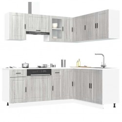 Sonata H Комплект кухненски шкафове от 11 части Porto, инженерно дърво - Bucătării modulare