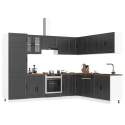 Sonata H Комплект кухненски шкафове от 14 части Porto, инженерно дърво - Bucătării modulare