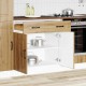 Sonata H Кухненски шкаф, Kalmar, дъб артизан, инженерно дърво