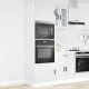 Sonata Dulapuri pentru cuptor 2 buc Porto alb lucios lemn prelucrat