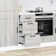 Sonata H Кухненски шкаф, Kalmar, сив сонома, инженерно дърво