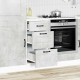 Sonata H Кухненски шкаф, Kalmar, бетонно сив, инженерно дърво