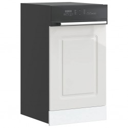 Sonata H Панел за съдомиялна машина, Kalmar, бял гланц, инженерно дърво - Module Sonata