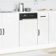 Sonata H Панел за съдомиялна машина, Kalmar, бял гланц, инженерно дърво