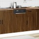Sonata H Панел за съдомиялна машина, Kalmar, кафяв дъб, инженерно дърво